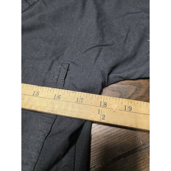 S.C.R.U.B.S. Black Scrub Top Adult Unisex Size XXS Short Sleeve - Picture 3 of 4